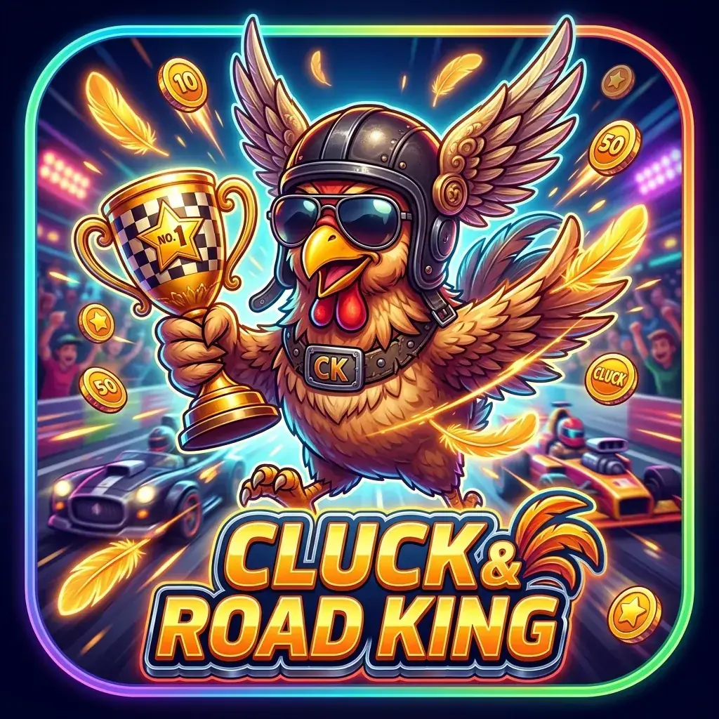 Cluck and Road King Trophy Mascot